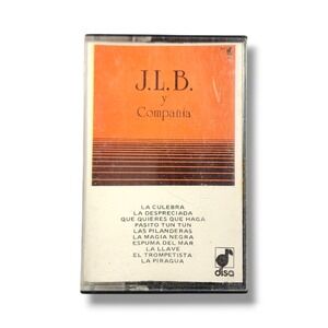J.L.B. Y Compania Self Titled 10 Exitos Vintage 1986 Cassette Tape